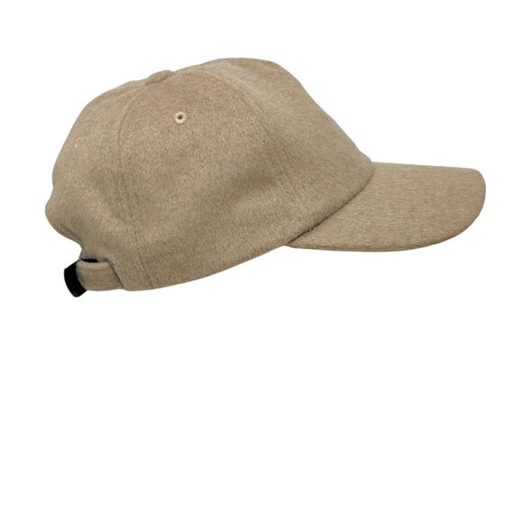 Splendid X Cella Jane Blog Womens Beige Tan Wool Blend Baseball Cap Quiet Luxury main image 6